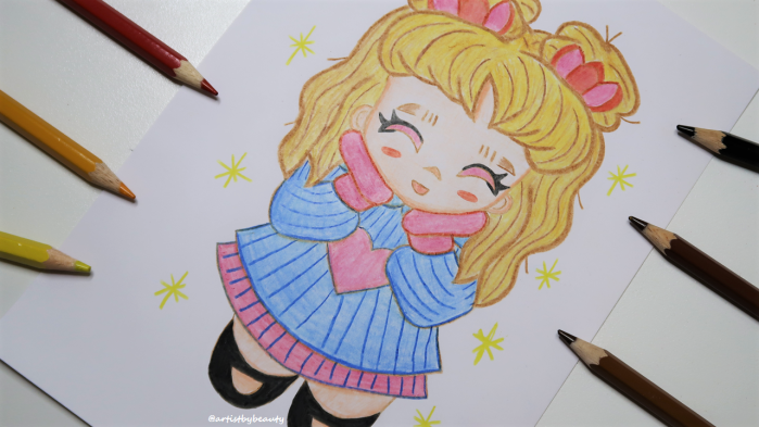 How to Draw with Markers and Colored Pencils - Smiling Colors